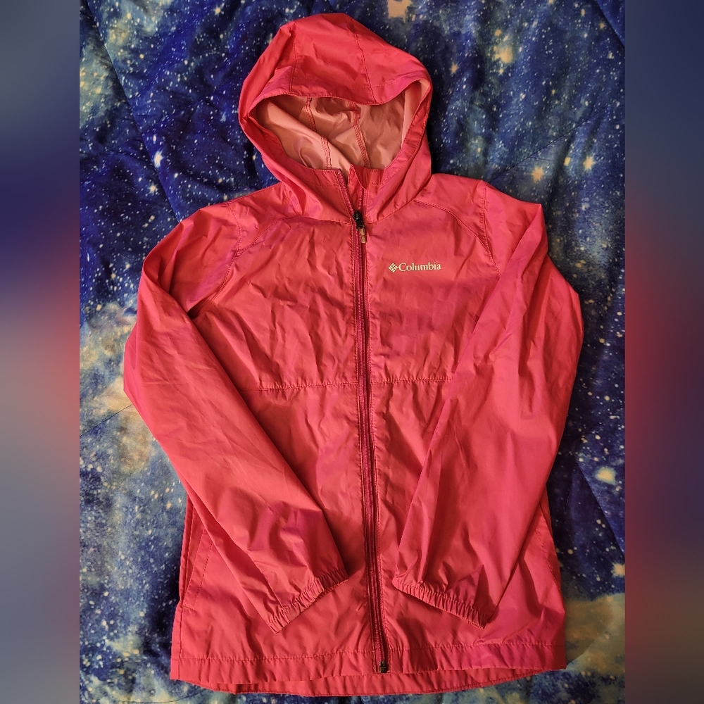 Columbia Girl's Rain Jacket M